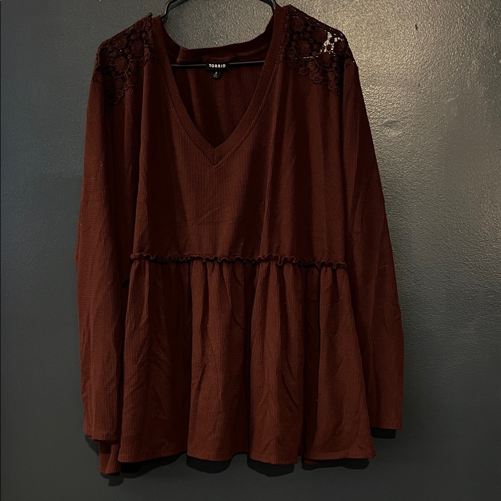 Torrid 3 baby doll top